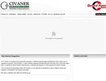 Tablet Screenshot of civaner.com
